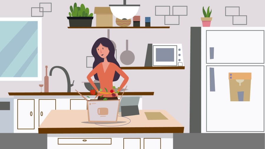 Animated Explainer Video - Cooking Healthy Food - InovitAgency