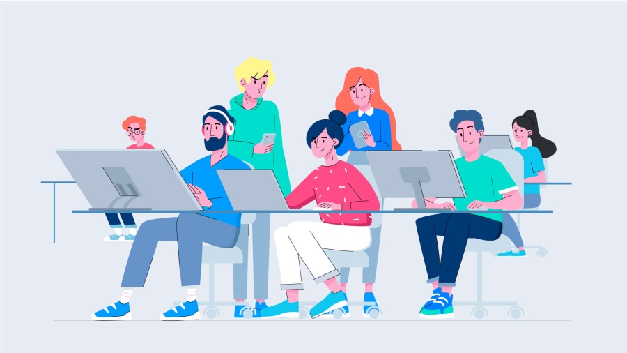 2D Animation explainer video with characters — Inovit Video Agency